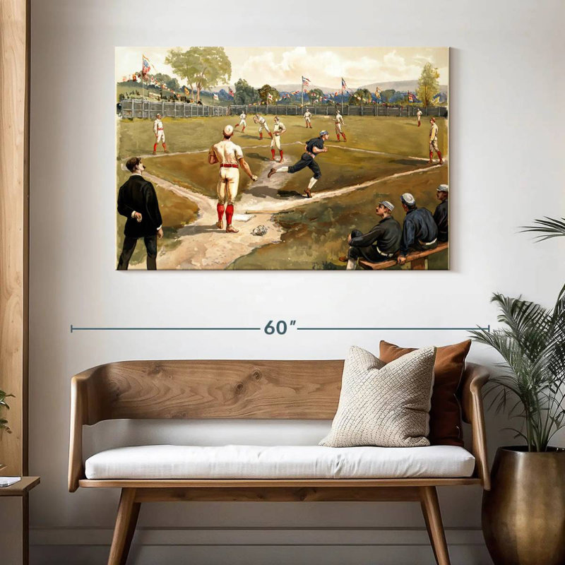 Sireci Baseball, 32" H x 48" W