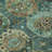 Machine Washable Indoor/Outdoor Xhevrie Teal Rug-111819295