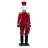 Vickerman 6'6" Red Deluxe Standing Nutcracker Doll.
