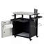 Chariot grill 39,5 "avec armoire de rangement