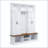 62.2" Entryway Hall Tree with Bench, Top Cubbies & Bottom Storage-129045980