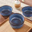  4 Piece Blue Ceramic Bowl Set,Kiln-Fired Bowls,25oz-129023648