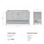 60'' W Single Bathroom Vanity Base-1044769664