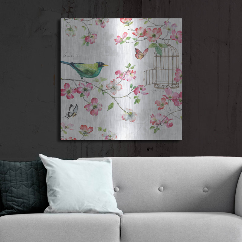 «Dogwood Garden IV» par Lisa Audit, H 36 po x l 36 po