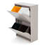 GIGI Steel Handle Recycling Bin - 18.5L