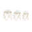 Minehead Glass Top Nesting Tables