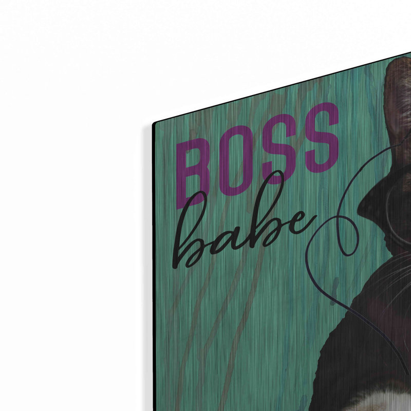 " Boss Babe " by Cindy Jacobs, 16" H x 24" W
