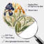 Art mural asymétrique en métal Hersche - Irises-109635252