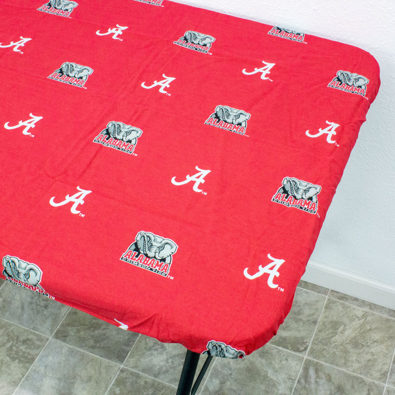 NCAA Outdoor Patio Table Cover, West Virginia, 96" W x 30" D