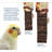 One-of-a-Kind 0.25'' Wood Bird Perch for Inside Cage
