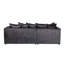 Romelia 3 Seater Velvet Sofa & Chaise-834865190-834865191