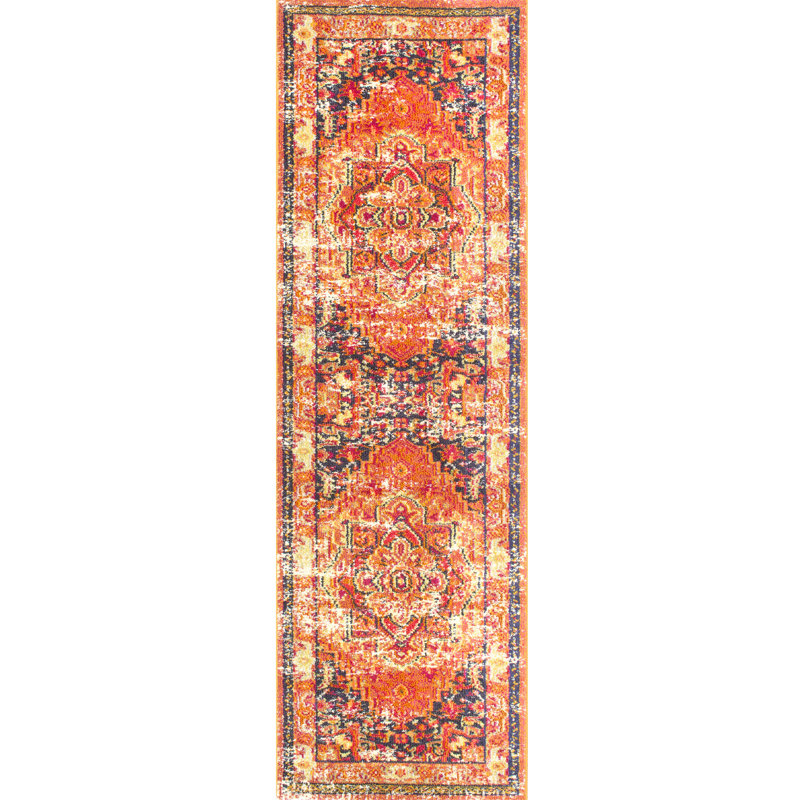 Renshaw Oriental Indoor Rug, Runner 2'6" x 12'
