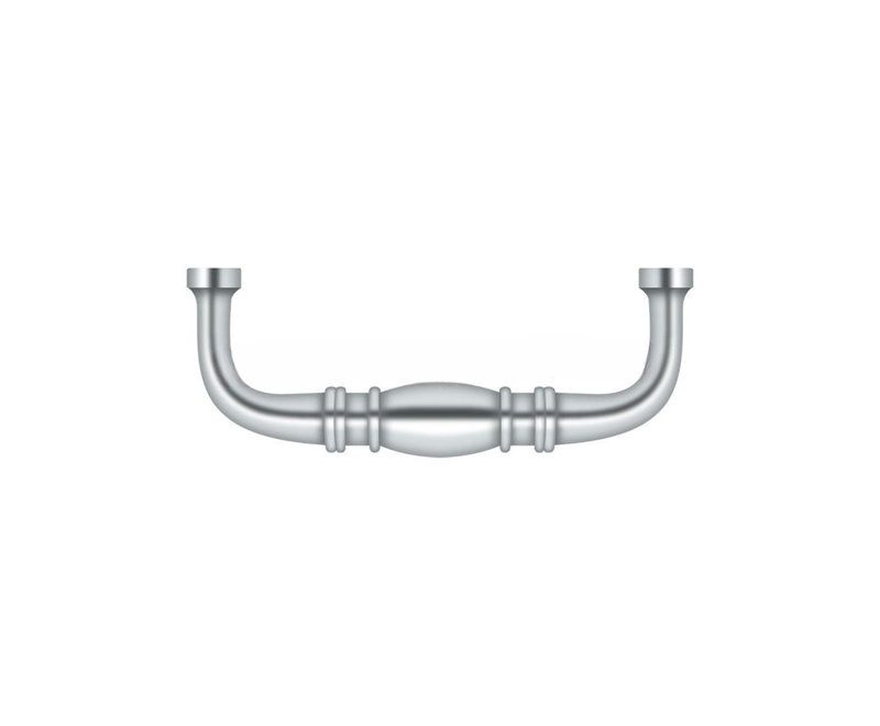 Colonial 1 Center to Center Bar Pull, Polished Chrome
