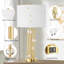 Lampe de table USB en métal Paylan