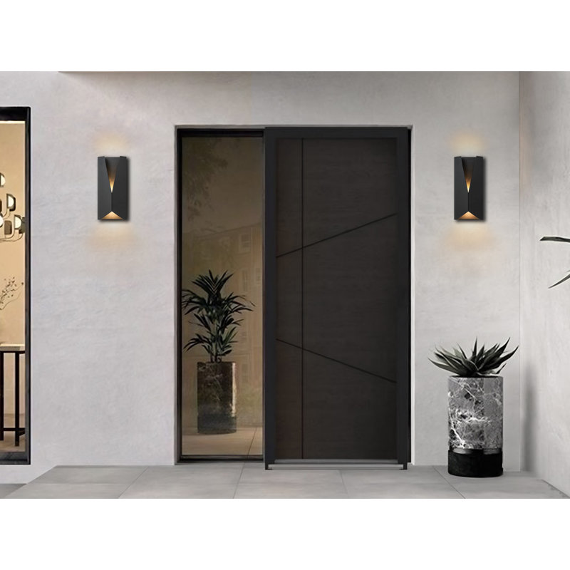 Ensemble de 2 appliques murales 14 po