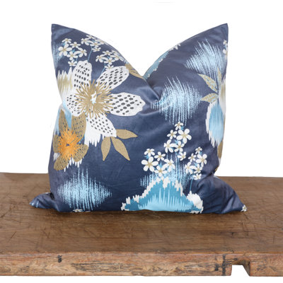 Coussin décoratif plumes 