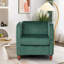 Chaise avec accoudoirs en velours 28,3 po-821836736