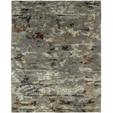 Simah Wool Camouflage Area Rug