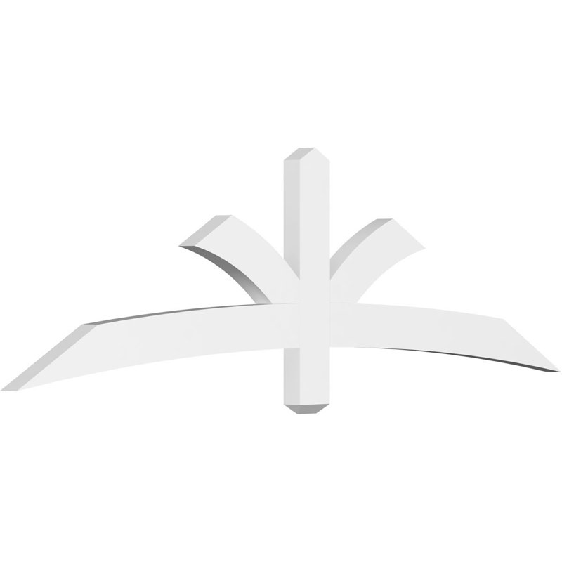 Support pour pignon Davenport, H 21 po x l 72 po (pas: 7/12), P 4 po x F 6 po, Signature uréthane