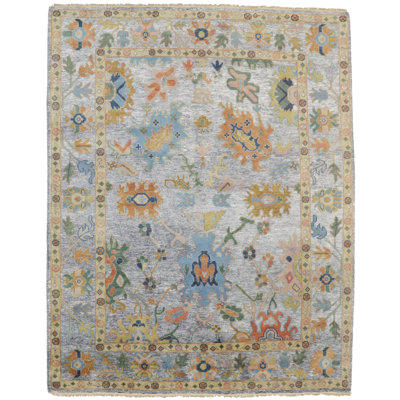 Tapis oriental Oushak Chobi Mute