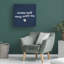 Art mural sur toile bleu marine-101102551