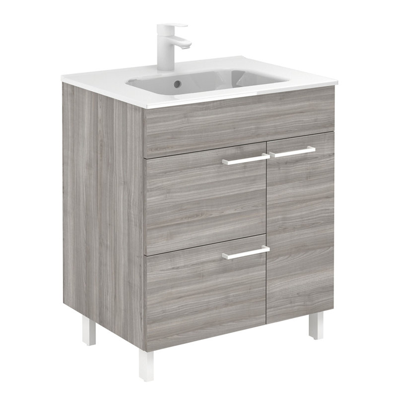 Elegance 31.5'' W Single Vanity, Sandy Gray