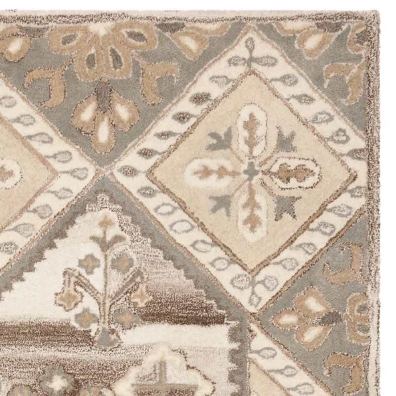 Kouerga Wyndham Hand Tufted Wool Oriental Rug, Runner 2'3" x 7'
