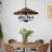 6-Light Hand-Woven Rattan Cone Pendant Chandelier-1229477540-1229477562