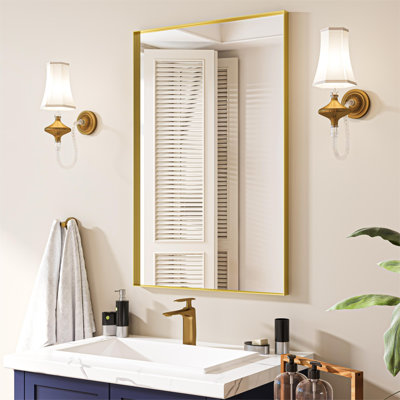 Metal Rectangle Mirror