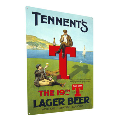 Impression sur métal par Tennents