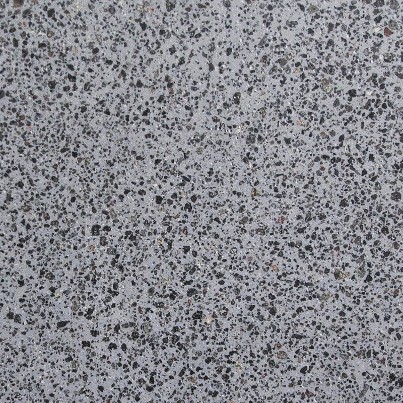 Table basse carrée en béton et acier