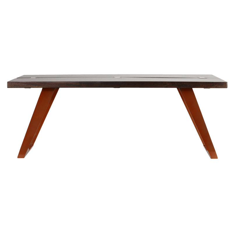 Brussels Solid Wood Top Coffee Table