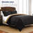 Martex Solid Color Reversible Comforter and Sham Bedding Set Super Soft Brushed Fabric-18040443-113386939