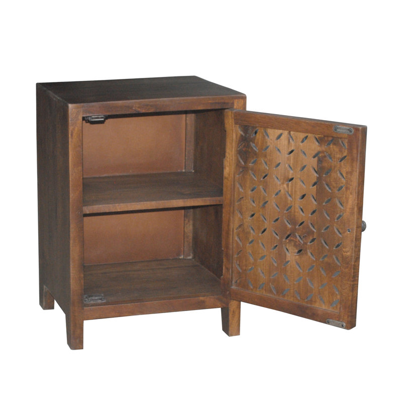 Solid Wood Accent Cabinet