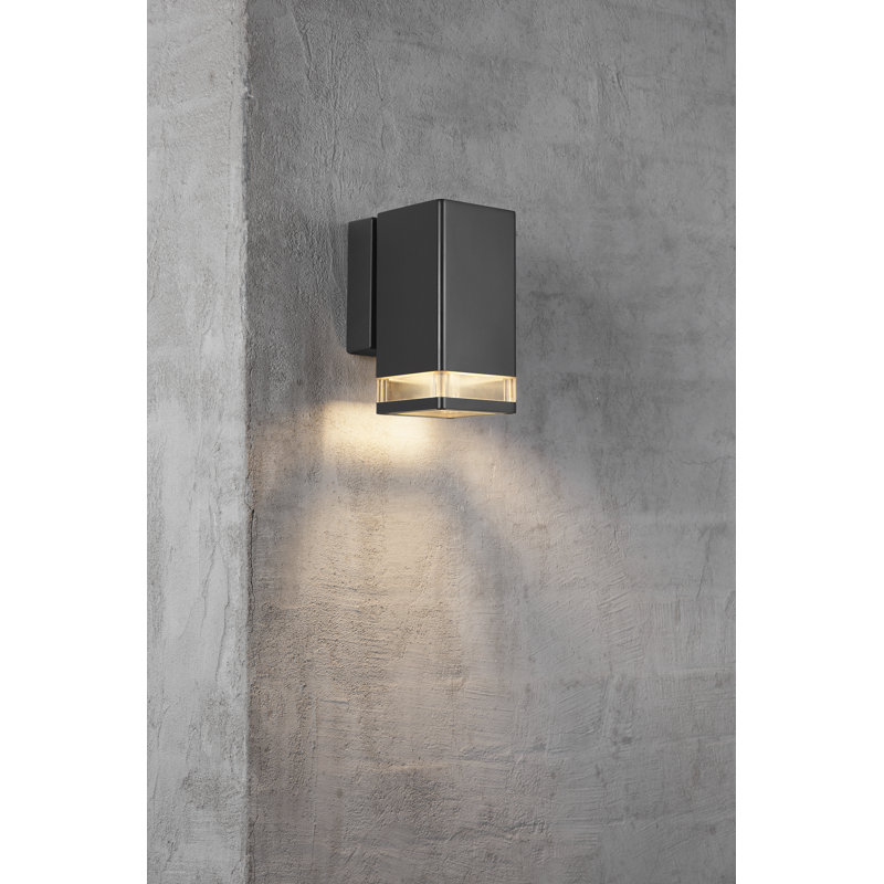 Athiya Black Outdoor Armed Sconce