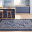 Tapis Highland Modern à motif mosaïque mouchetée abstraite, bleu marine, turquoise, gris, crème et rose, lavable à la machine, antidérapant, à poils courts, pour l'intérieur et l'extérieur, adapté aux animaux domestiques, idéal pour le salon, la chambre, la salle à manger, l'entrée, le couloir ou le bureau.-990766551