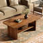 Table basse en bois massif 47,24 "