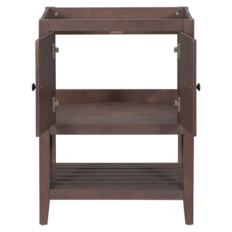 Meuble-lavabo simple 23,71 po Bearick, Brun