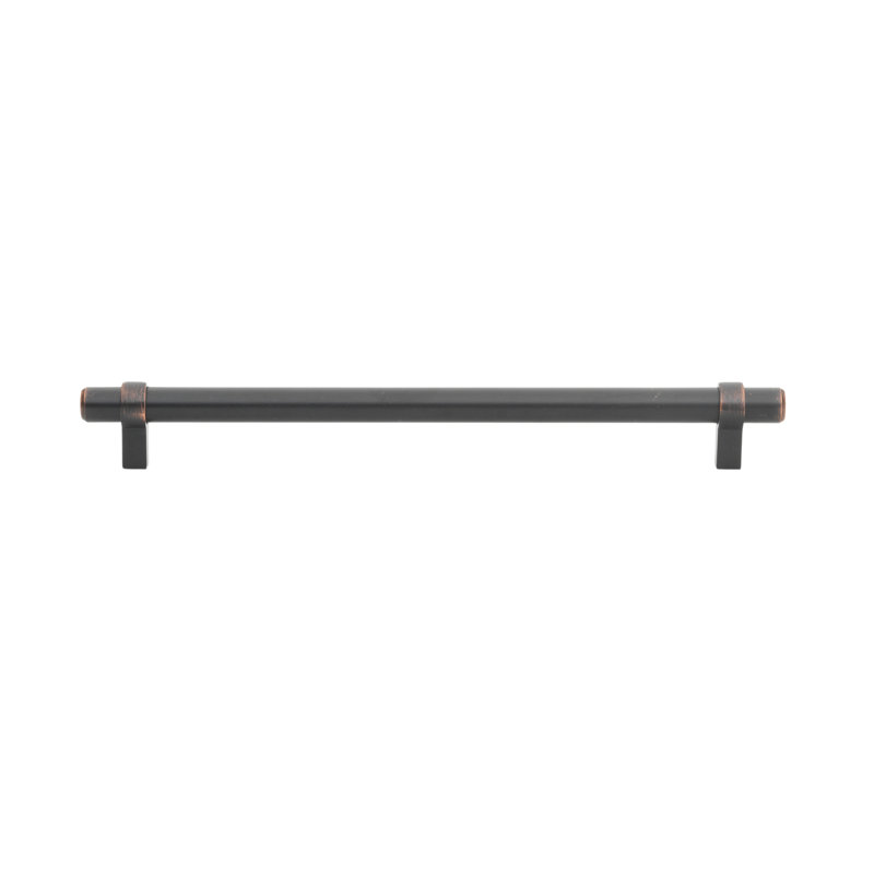 Poignée barre en acier massif GlideRite 9 po (228 mm) de centre à centre, Bronze huilé