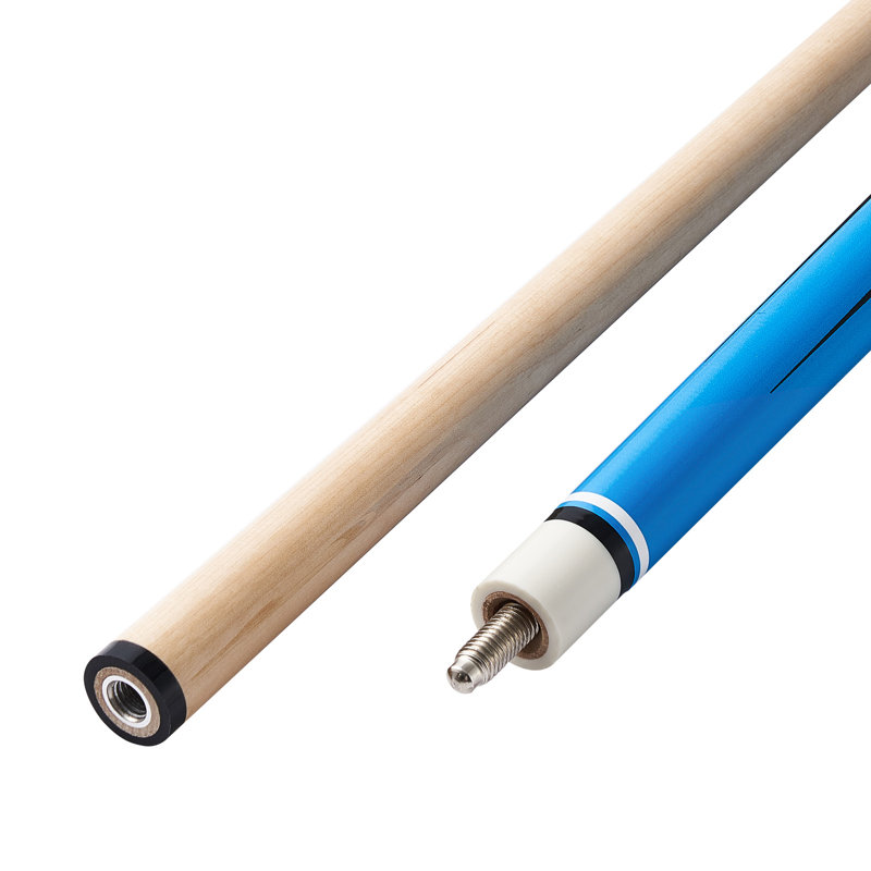 Queue de billard, bâton de billard, bâton de billard en bois d'érable canadien de 58 pouces avec anneau de connexion en ABS, bâtons de billard pour table de billard professionnelle, bar, maison, bureau, 18 oz, 19 oz, 20 oz, 21 oz