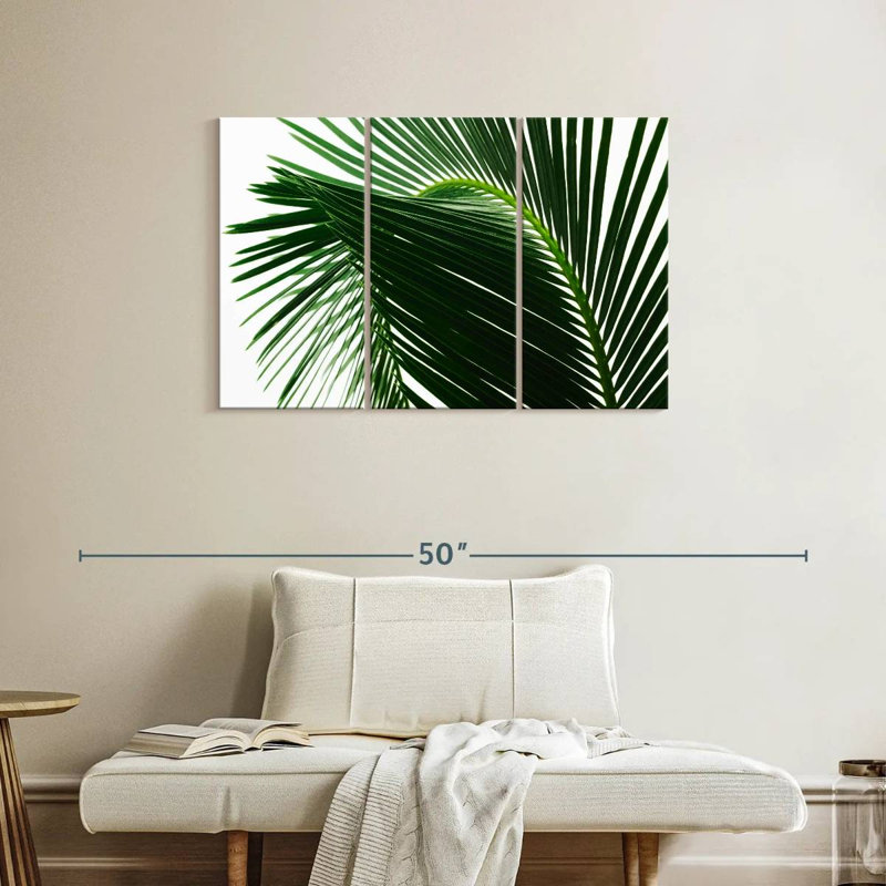 Feuilles de palmier Harnek, H 24 po x l 38 po