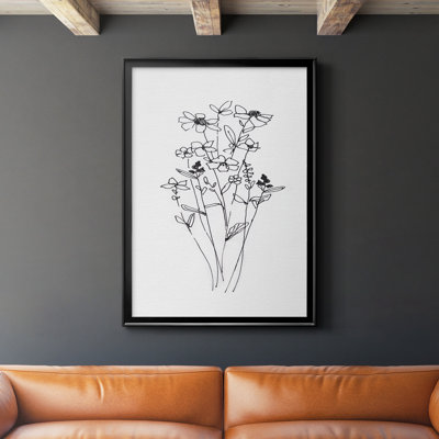 Farmhouse Plants I, reproduction encadrée de qualité supérieure - prête à être accrochée