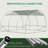 Outsunny 10' X 10' X 6.5' Walk-In Tunnel Hoop Greenhouse