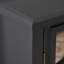 Armoire de rangement de style Mid-Century moderne avec porte miroir et tablette