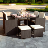  Cannes 8 Seater Cube Set including Cushions