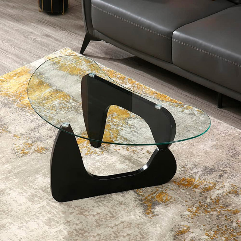 Table basse Noguchi - noir, Noir