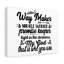 Way Maker Miracle Worker Promise Keeper - Wrapped Canvas Print-1241678505
