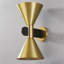 2 - Light Flush Mounted Sconce
