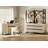 Aadam 2 PCS Modern 72" Tall Bookcase With 6 Drawers And Open Book Shelfs, Library Book Shelf With Storage Cabinet And Metal Base, Wood Freestanding Bookshelves For Home Office, Living Room-2021504132-2021504129
