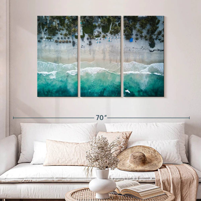 Gillard From Above, 32" H x 50" W